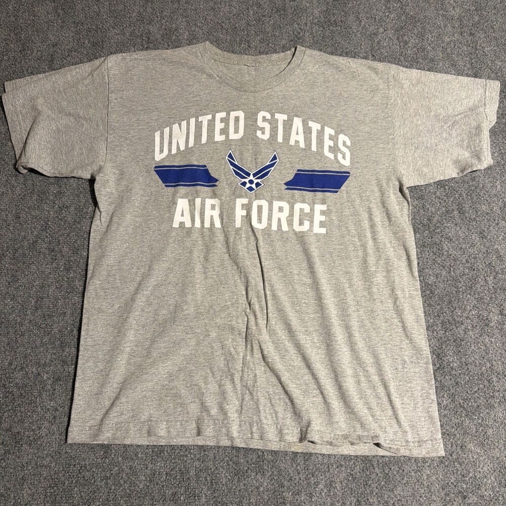 United States Air Force T-Shirt Mens Size Extra Large XL Gray Short Sleeve